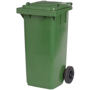 פח אשפה פלסטיק שחור - נפח 60 ליטר